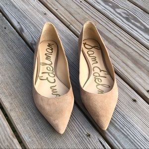 Tan Sam Edelman Flats